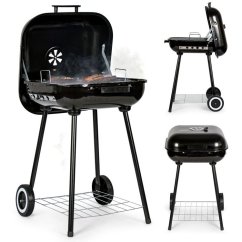Kerti grill csuklós fedéllel