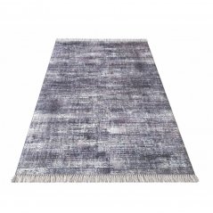 Tmavě šedý koberec s protiskluzovou úpravou