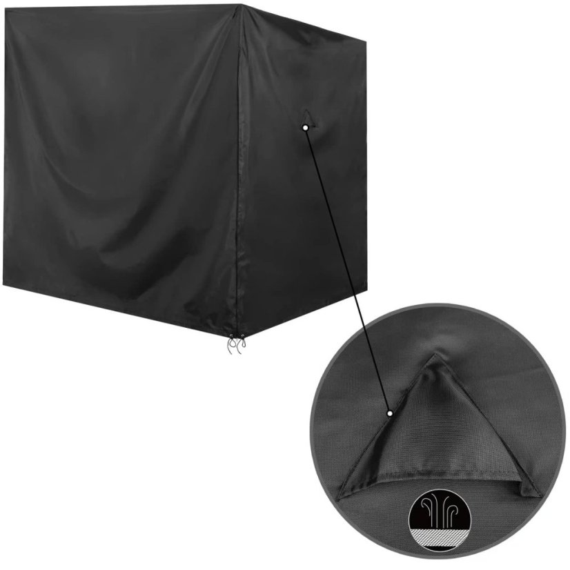 Terasz hinta CASARIA® kék, KINGSLEEVE® védőhuzattal