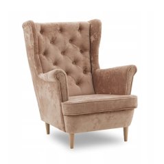 Puderrosa Sessel im Stil von GLAMOUR