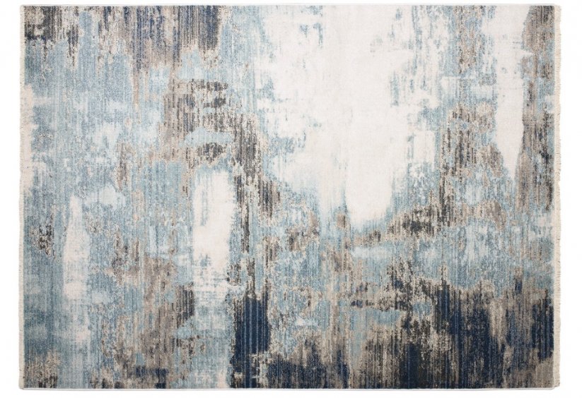 RIVOLI Exkluzív kék-bézs szőnyeg