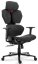 Ergonomická textilní otočná kancelářská židle - HC-1010 BLACK