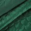 Smaragdově zelený oboustranný přehoz na postel s prošíváním