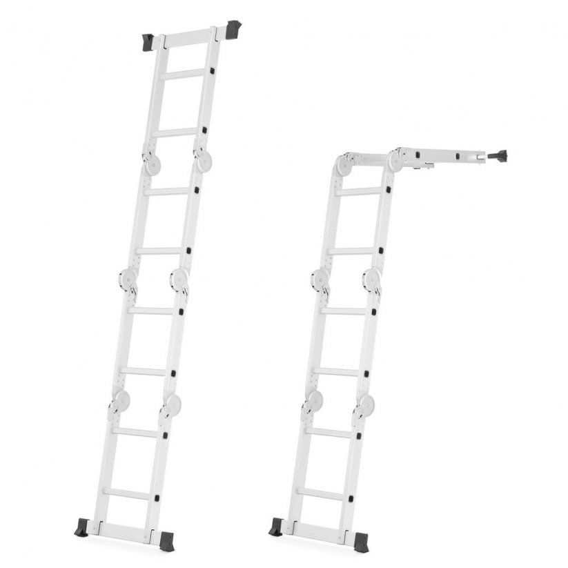 Viacúčelový kĺbový rebrík 4x2 s platformou