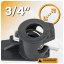4 darabos asztalos csőszorító készlet Powermat – 3/4, 50 mm