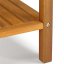 Tavolino laterale in legno di acacia - 45 x 45 x 45 cm