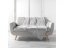 Hebká dekorativní deka šedé barvy 125 x 150 cm