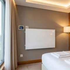 Infračervený vykurovací panel 1200 W s WiFi, termostatom a diaľkovým ovládaním