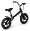 Bicicleta de echilibru pentru copii cu frână de mână - negru