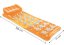Ležaljka za sunčanje na napuhavanje s jastukom 188 x 71 cm - narančasta