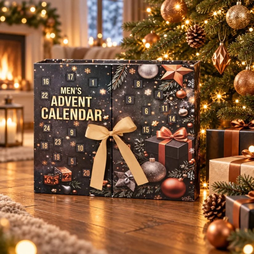 Adventní kalendář pro muže s 24 dárky a překvapeními