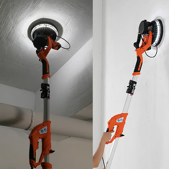 Brusilica od 750 W s LED rasvjetom i usisavanjem prašine