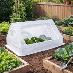 Zahradní skleník mini 180 x 140 x 94 cm - skleník pro sazenice, skleník s konstrukcí