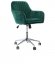 Sedia da ufficio verde smeraldo di qualità