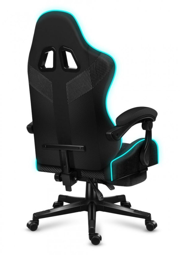 Kvalitní herní křeslo v černém provedení FORCE 4.7 RGB MESH