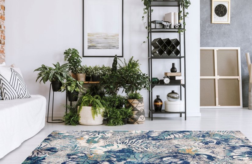Designer szőnyeg természetes motívummal DENVER 