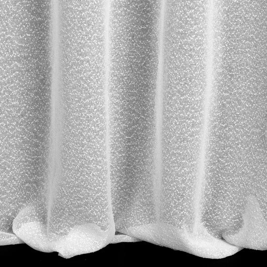 Perdele elegante RAIN în alb cu bandă de agățat 140 x 270 cm