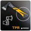 Тесларска брадва 600 г, 36 см – въглеродна стомана, дръжка от TPR