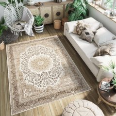 Teppich mit türkischem Muster HERA TZ20F creme