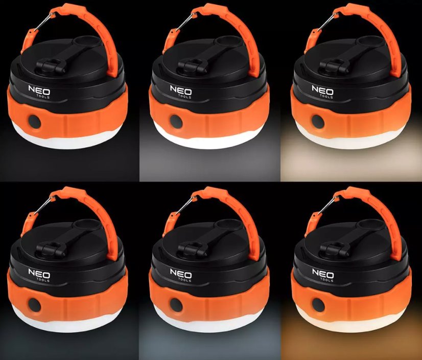Lampada da campeggio con powerbank - Lampada LED ricaricabile 3in1