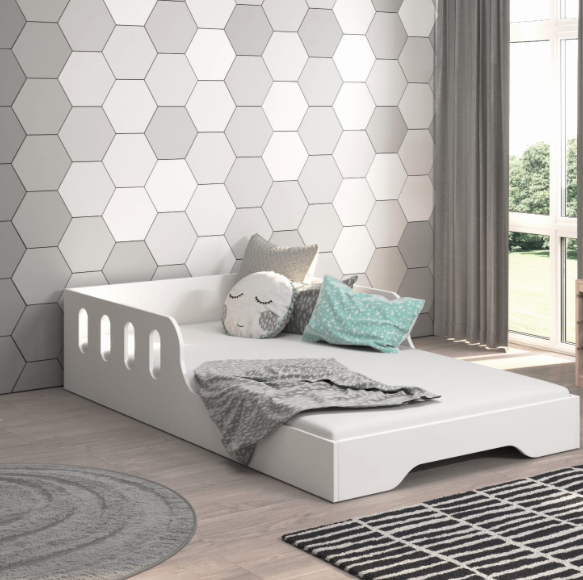 Detská posteľ MALU 140 x 70 cm biela