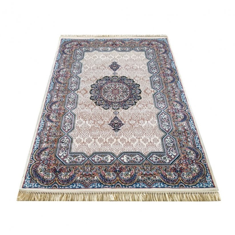Nádherný vintage koberec světle hnědé barvy - Rozměr koberce: Šířka: 200 cm | Délka: 300 cm