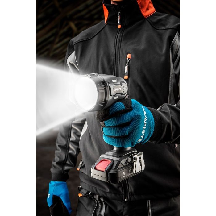 Újratölthető zseblámpa Energy + 18V Li-Ion, akkumulátor nélkül 58G007 GRAPHITE