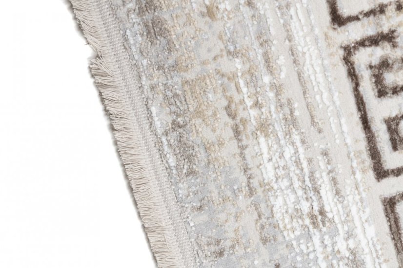 Dizajnový vintage koberec s geometrickým vzorom