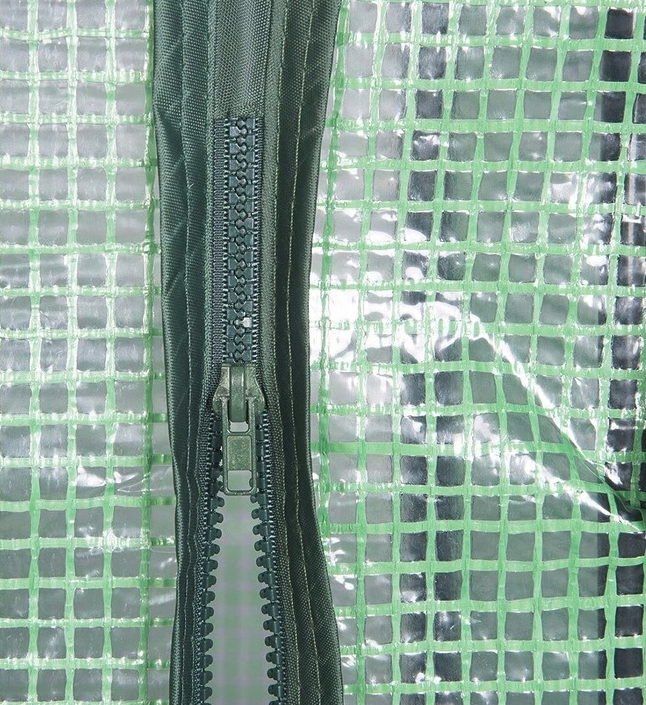 Záhradný skleník s fóliou a poličkami 73 x 140 m x 200 cm