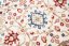 Krémový kulatý koberec ve vintage stylu - Rozměr koberce: Šířka: 100 cm