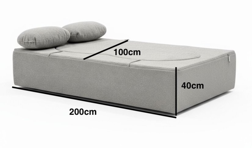 Kauč na razvlačenje s funkcijom spavanja - udoban i praktičan za dnevni boravak