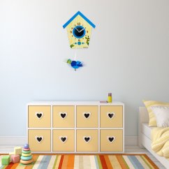Dekorativna stenska ura za otroško sobo