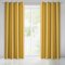 Luxuriöser Verdunkelungsvorhang in Gelb für Wohnzimmer 135 x 250 cm