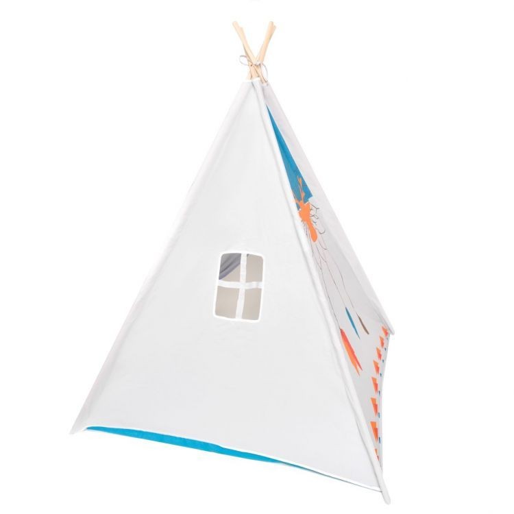 Cort Teepee, casă pentru copii cu un motiv frumos