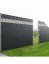 Nastro di copertura per recinzione 19cm x 26m 1200g/m2 antracite