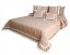 Vintage starorůžový přehoz na postel v romantickém stylu
