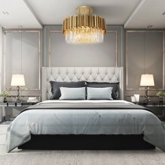 Висяща лампа GLAMOUR с кристали