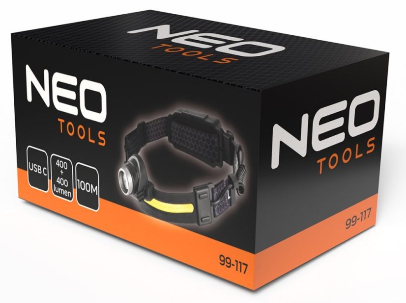 Lampă frontală LED BELT 2.0 – NEO TOOLS (99-117)