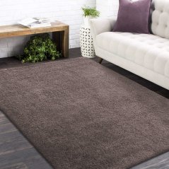 Covor elegant în culoarea cappuccino