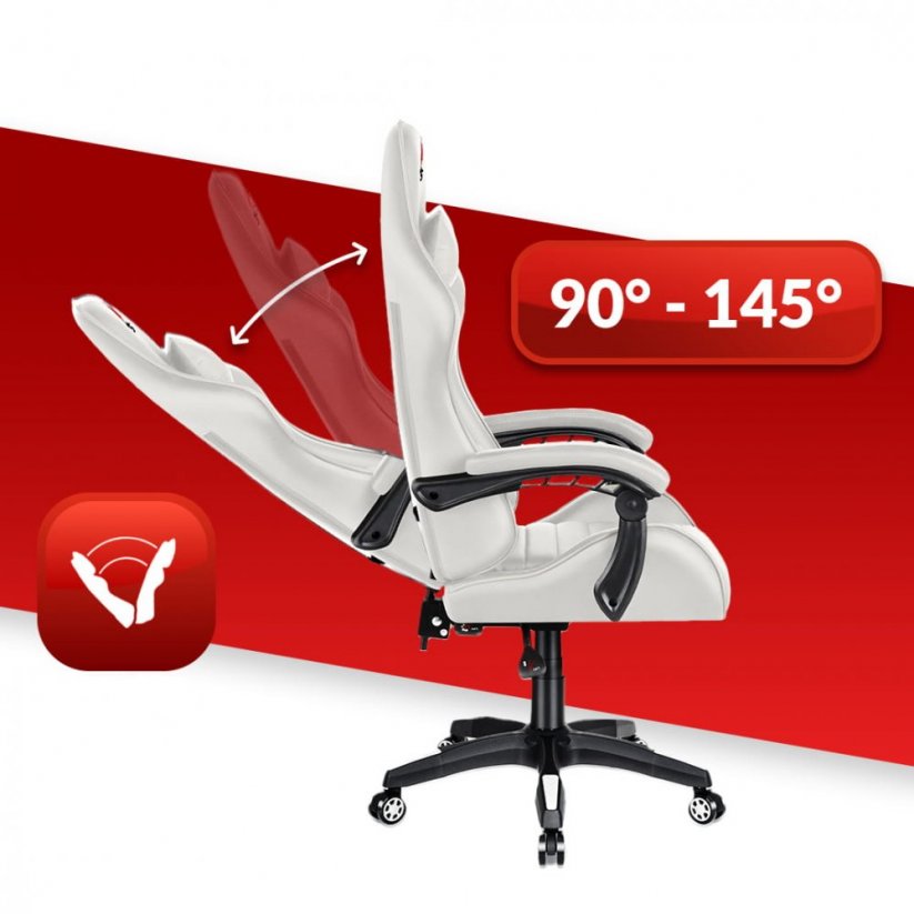 Геймърски стол HC-1003 White