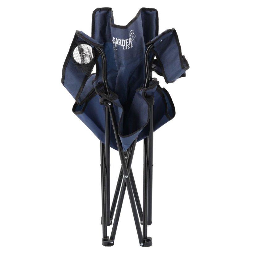 Turista összecsukható szék kék