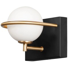 Lampada da parete di lusso con dettagli in oro