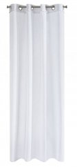 Jednoduchá biela záclona 140 x 250 cm