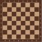 Șah pentru copii autocolant de masă 54 x 54 cm