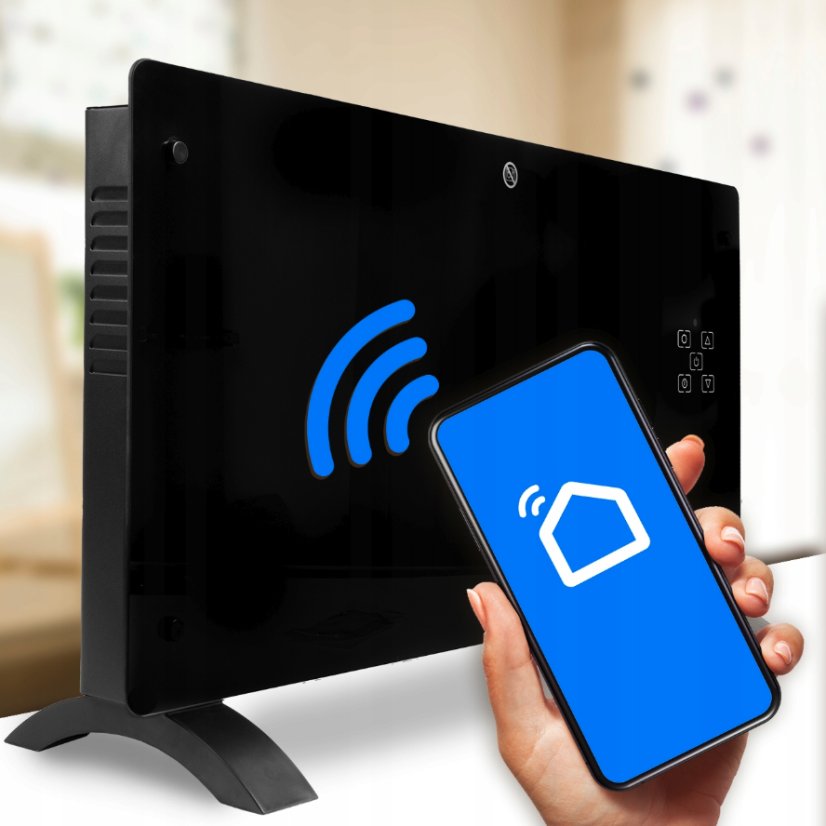 Încălzitor electric cu convector din sticlă MALTEC CH7000DWB