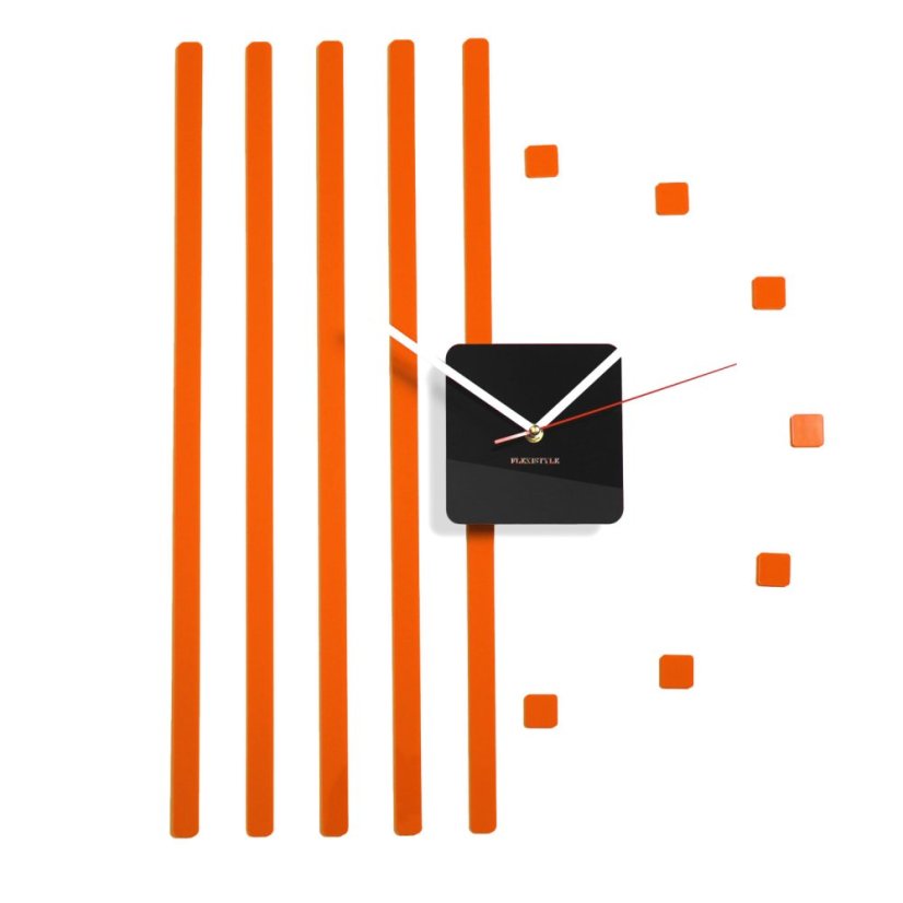 Nalepovacie nástenné hodiny do obývačky