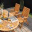 Garten-Ausziehtisch Vanamo aus Eukalyptus 150 - 200 x 100 x 74 cm