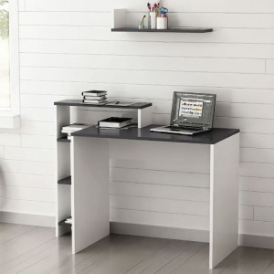 Moderný kancelársky  stôl s policami