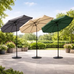 Голям градински чадър с наклон - 300 см