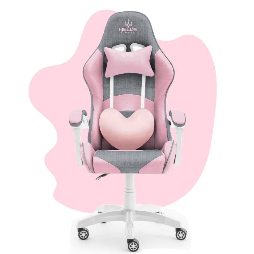 Gyermek játszószék Rainbow rózsaszín - szürke